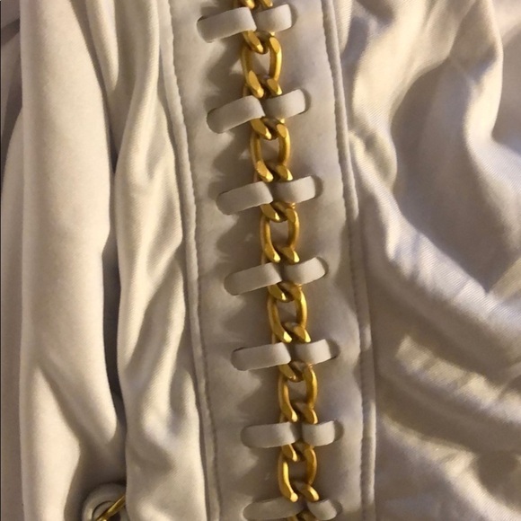 KENNETH Cole Chain One Shoulder One Piece Swimsuit - Picture 6 of 6